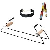 Perlen Loom, Webrahmen, Perlenwebrahmen, Webmaschine Perlenwebstuhl Aus Holz Und Edelstahl Leichter, Perlen Weben Loom, Bead Loom Kit Für Das Weben Von DIY-Halskettenarmb