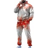 Polo Set Herren Hausanzug Herren Baumwolle Lustiges Hawaii Hemd Weihnachtspullover Mit Weihnachtskostüm Herren Karierter Trainingsanzug Herren Anzug Fasching Herren Herren Jogginganzug S