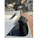 Auto Heckspoiler für Peugeot 206 CC (2D) Coupe Cabrio 2001-2008,Auto Heckflügel,Rear Schwanz Spoiler Flügel Kofferraum Spoiler Auto Zubehör,