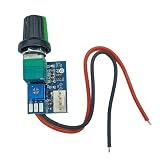 YMXQUP 12 V manueller 4-Draht-Drehzahlmotor-Controller-Board mit Knopfschaltern, elektrische Ausrüstung, Regler-Lü