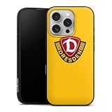 Organic Case Bio Hülle Nachhaltige Handyhülle kompatibel mit Apple iPhone 16 Pro SG Dynamo Dresden Offizielles Lizenzprodukt Log