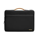 tomtoc 360° Tasche Hülle für 15,6 Zoll Acer Aspire 5/Nitro 5, 15.6 Lenovo IdeaPad, HP Pavilion/Envy, Dell Inspiron 16, ASUS Chromebook/VivoBook, Rundumschutz Laptop Aktentasche S