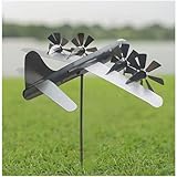 B-29 Super Fortress Windspinner, Einzigartige Und Magische WindmüHle Aus Metall, Garten Deko DraußEn, Windspiel, füR Terrasse Und Garten, Als Terrassendek