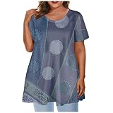 Langarmshirt Damen Luftig Leichte Bluse, Tunika Sommer Damen Oberteile Baumwoll Shirts Damen Langarm Basic Oberteil Damen Body Langarm Popken Tunika Tschirt Weiss Flammgarnshirt Damen Spitze Tanktop