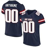 Personalisiert American-Football-Trikot Custom Football Jersey Personalized Stitched/Printed Team Name & Number Sports Uniform Men Women Youth Herren Sporthemden Schnelltrocknend Atmungsaktiv T-S