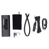 Tragbarer Luftkompressor, Mini Reifenpumpe 12V 6000mAh Wiederaufladbarer, Elektrischer Kompressor Fahrradpumpe 150PSI Luftpumpe mit SOS-LED für Auto Fahrrad M
