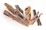 123... Hund dabei! - 1kg Getrockneter Lammpansen für Hunde ca. 15cm – natürlicher Hundesnack ohne Zusatzstoffe – besonders bekömmlich – ideal für Welpen, Senioren & Sensible Hunde – 100 % L