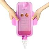 HMZXSY 68 OZ Mikrowelle Pasta Container Herd mit Sieb, Niedliche Elefantenform Multifunktionskocher für Schlafsäle, Küchen oder Büros (Lila)