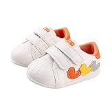 luoluoluo Leder Kinderschuhe Mädchen Kleinkind Schuhe Jungen Lauflernschuhe Babyschuhe Mit Klettverschluss Rutschfest Sportschuhe Baby Krabbelschuhe Sneak