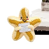 Motivierendes Kuscheltier, Plüsch Meer Seestern Strick, Weiches Strick Spielzeug Als Positives Schuldekoration Und Geburtstagsgeschenk Für M