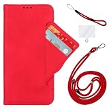 Brieftaschen-Handyhülle kompatibel für Samsung Galaxy XCover 5(5.3 Zoll), Magnetische Leder-Klapphülle für Samsung Galaxy XCover 5