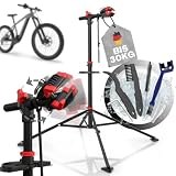 Tarpofix® Fahrrad Montageständer bis 30kg | Profi Fahrrad Reparaturständer | Montageständer für Fahrräder & E-Bike | Schwerlast Fahrradhalter Ebike | Fahrradständer Reparatur | Fahrradmontag
