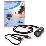 Dittmann HEALTH BITE GONE Insektenstichheiler (65x25 mm) – Hitzestift gegen Mückenstiche - Lindert Juckreiz & Schwellung – Camping & Outdoor Gadget - 2in1 Taschenlampe & Stichheiler - 3 Prog