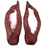 Itkcozcg Haarreifen zum Basteln, Dekoration, Plüsch, Hirsch, Ohr, Haarband, Set, Kopfbedeckung, Zubehör, Bastelzubehö