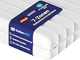 Betten-ABC - Matratze (KSP-500) - 140x200 cm (H3) - 7-Zonen Matratze aus Kaltschaum - Hypoallergen & Antibakteriell - Oeko-TEX® Zertifiziert - Bezug abnehmbar & waschbar - Lieferung per Pak