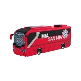 FOCO Offizielles Lizenzprodukt FC Bayern Munich BRXLZ-Steine 3D-Fußball-Reisebus BAU-S