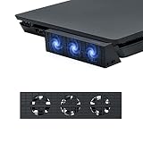 Mcbazel PS4 Slim Kühler, Externer Kühler mit Intelligenter Temperaturregelung für PS4 S