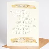 Lovely Cards - Rätselkarte - Geburtstag Karte Mann Frau 40 Jahre - schöne Karte zum Geburtstag Freundin - Grußkarte A6 (40 Jahre)