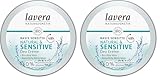 lavera Deo Creme basis sensitiv NATURAL & SENSITIVE - mit Bio-Aloe Vera & natürlichen Mineralien - 48 Stunden zuverlässiger Schutz - Naturkosmetik - vegan - Bio (1 x 50 ml) (Packung mit 2)