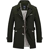 XTBFOOJ Blazer Herren Sportlich Sweat Herren Winter Freizeit Schlank Mode Freizeit Retro Täglich Streifen Qualität Weste Kampfpilot Anzug Strickjacke Herren Dufflecoat H