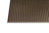 Polycarbonat Stegplatten Hohlkammerplatten bronce 16 mm (2000 x 980 x 16 mm)