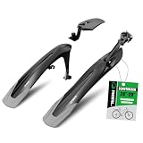 RBRL Fahrrad Schutzblech für Mountainbikes, Universal 24-29 Zoll Mudguard, Schnelle Demontage, Winkelverstellbarer Fahrrad Schutzb