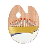 Aquarellpinsel Professioneller Pinsel Rund/flach/feine Spitze Nylonhaar Künstler Acrylpinsel Für Acrylfarb