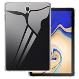OAGELIM Hülle Kompatibel mit Samsung Galaxy Tab S4 10.5 SM-T830 Wi-Fi 2018, Leichtes Weiches TPU, Kratzfeste Ultra Slim Schützende Tablet Hülle, Stoßfeste Schale Schlagfest(Transparent)