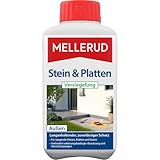 MELLERUD Stein und Platten Versiegelung | 1 x 0,5 l | Wasserabweisender und lichtbeständiger Schutz von saugfähigen Untergründen im Außenb