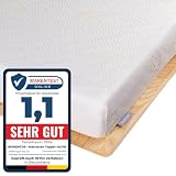 Newentor® Matratzen Topper 200x200cm H4 H5 Hart, Matratzentopper 200x200 Gel Boxspringbett Schlafsofa, Mattress Topper 200x200 Bett Gelschaum Bezug Kaltschaum 7CM Hö