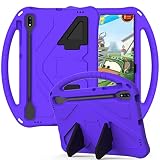 Tablet-PC-Hülle, kompatibel mit Kindern, kompatibel mit Samsung Galaxy Tab S8 Plus/S7 Plus, 32,4 cm (12,4 Zoll) SM-X800/X806 SM-T970/T975/T976, kompatibel mit Kindern, EVA, stoßfest, leicht,