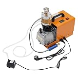 PCP-Luftkompressorpumpe 30MPA 26.4gal/min - Hochdruck elektrische Luftpumpe | Ideal für Reifen & Gasflaschen - Kupfer, Stahl, Aluminium | Inkl. Handschuhe & Handb