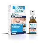 TEARS AGAIN Original Augenspray gegen trockene Augen 10ml - auch für Kinder geeignet - Hilft bei müden, brennenden und gereizten Augen - Ohne Konservierungsstoffe - mit Lip