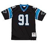 Mitchell & Ness Kevin Greene #91 Carolina Panthers Legacy Throwback NFL Trikot Schwarz, S