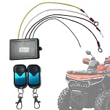 Drahtlose Windensteuerung, Windenfernbedienungsset,Auto-Offroad-Seilwinden-Fernbedienung - 12V 24V Auto-Funkseilwinde, elektrische Fernbedienung, multifunktionales Windensteuerungsset für LKW und G