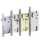 YUCHUANGYE Einsteckschloss 5845 Schlosskörper Innentürschlossbeschläge aus Holz Lagerschlosskörper, schwere Feder for Zylinder mit Höhe 29 mm TüRschloss(M)