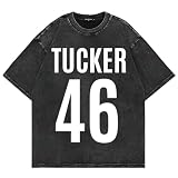 YiLianDa Tucker #46 Trikot, Briar Hockey Jersey im Retro College Eishockey Stil, Eishockey Trikot für Herren und D