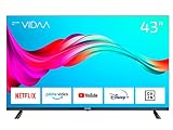 DYON Smart 43 VX - 43 Zoll (108 cm) Full-HD Smart TV mit HD Triple Tuner (DVB-C/-S2/-T2), App Store, Prime Video, Netflix, YouTube, DAZN, Disney+ und H