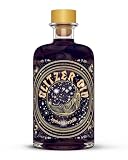 Glitzer Black Gin - Zodiac Edition - 0,5 Ltr. - 40% vol. - Black Gin mit mystischem Glitzer-Effek