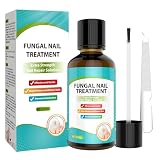 Pflanzlicher Nagellack gegen Nagelpilz,Nagelpilz Behandlung Schnell Intensiv,Repariert Beschädigte/Verfärbte Nägel,Nagelhärter,Teebaumöl Nagelpflege, Natürliche Pflanzenformel für Finger- und Fußnäg