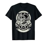 Motorrad-Schädel T-S