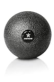 BODYMATE Faszien-Ball Durchmesser 8cm Schwarz, Selbstmassage-Ball klein Faszientraining Massagebälle Fuß-Massage Triggerb