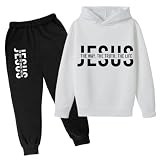 Kleidung Mädchen Set Unisex SüßE Klamotten Blumenmuster Rüschenärmel Sweatshirt + Sweathose St.Patrick's Day Outfits Hoodie Top Pants Mädchen Girls Sets 3-14 J