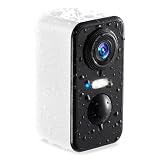 PM POPMAKE Überwachungskamera WiFi 2 Way Talk Wireless O