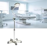 Medizinische Untersuchungslampe mit neun LED-Bodenständern, chirurgische Untersuchungslampe, höhenverstellbar for Ambulanz, körperliche Untersuchung, Schö