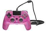 snakebyte PS4 Controller -pink- kabelgebundener Controller kompatibel mit PlayStation 4 / PS4 Slim / Pro / PS3, Analoge Dual Joysticks, 3m Kabellänge, TÜV Süd-geprüft & 5 Jahre G