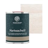 Lignocolor Hartwachsöl Holzöl für den Innenbereich (1 L, Weiss)