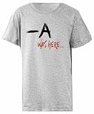 Pretty Little Liars A was Here Graues Kinder-T-Shirt Aus Basic-Baumw