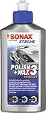 SONAX XTREME Polish+Wax 3 (250 ml) kraftvolle Politur für matte, verwitterte und ungepflegte Lacke | Art-Nr. 02021000