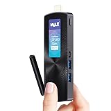 MeLE PCG02 Lüfterloser Mini PC Stick Windows 11 Home Celeron N4000(bis zu 2.6GHz) 4GB LPDDR4 128GB ROM Micro Computer Kleiner Desktop mit Gigabit Ethernet, 4K HDMI